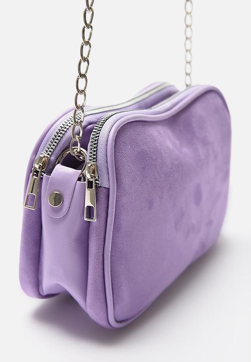 Trendyol - Soft feel pu crossbody bag - purple