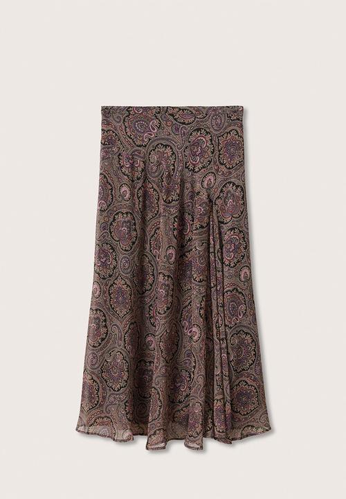 MANGO - Skirt morocca - light pastel purple