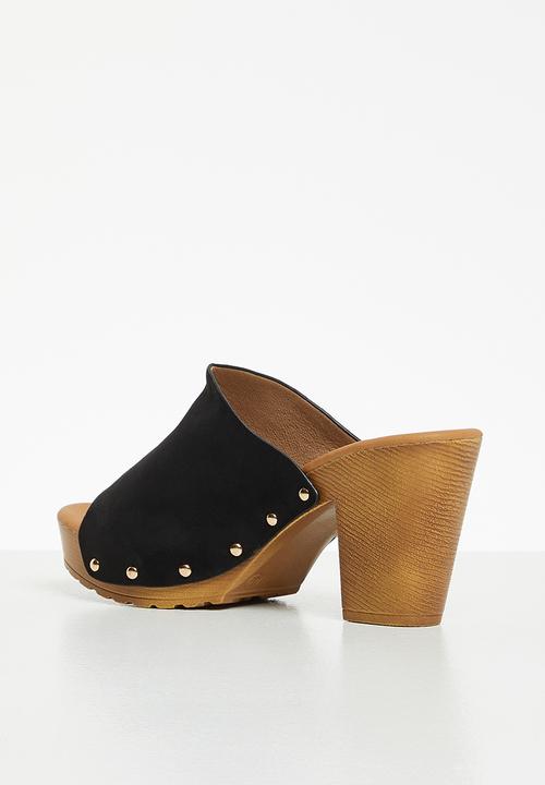 Superbalist - Rochelle open block heel - black