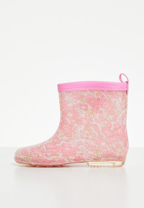Pop Candy - Rainboots with bow - pink