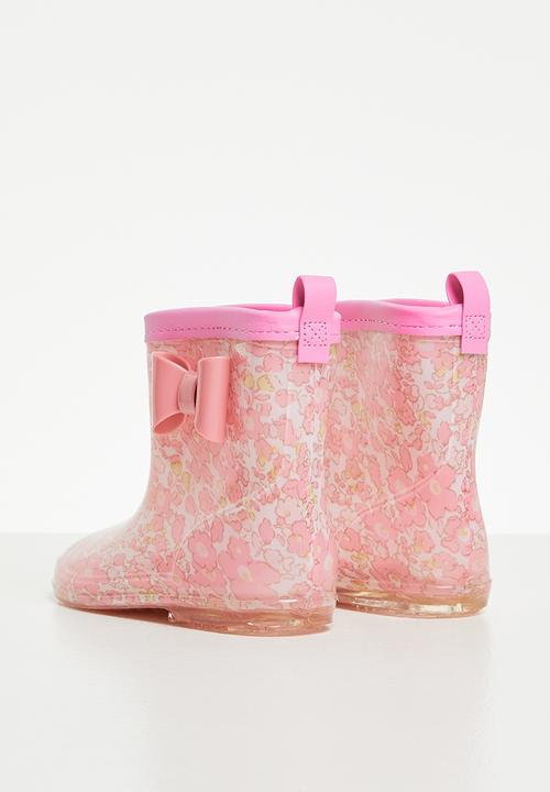 Pop Candy - Rainboots with bow - pink