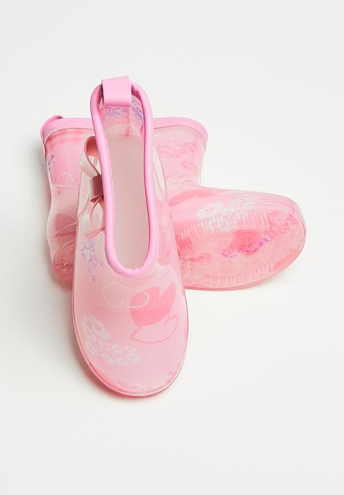 Pop Candy - Girls rainboots with bow - pink