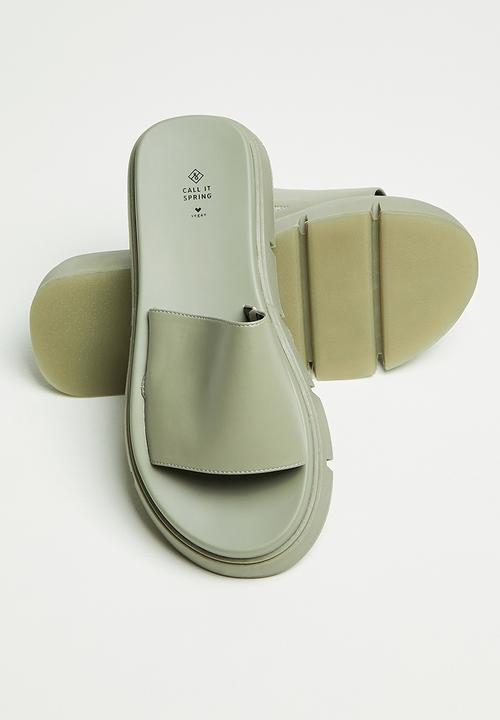 Call It Spring - Elama slide - light green