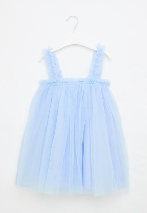 Pop Candy - Girls mesh dress - blue