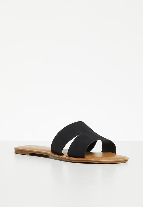 Call It Spring - Zoeyy slide - black