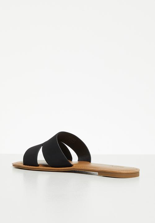 Call It Spring - Zoeyy slide - black