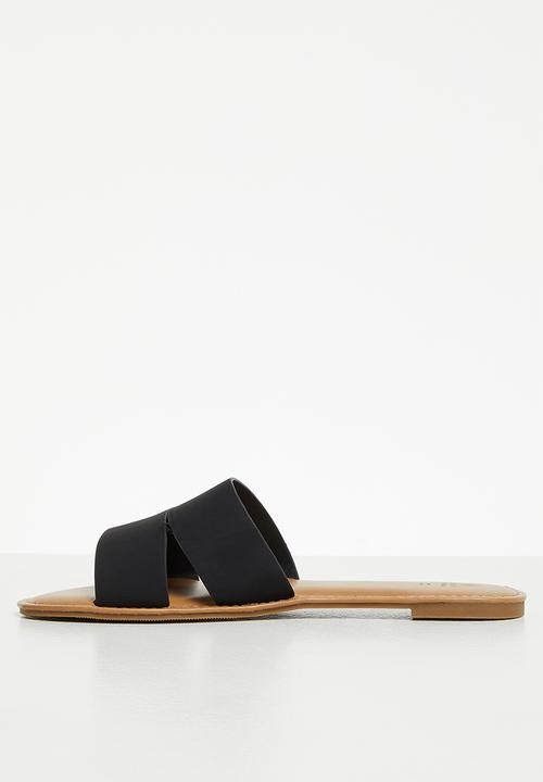 Call It Spring - Zoeyy slide - black