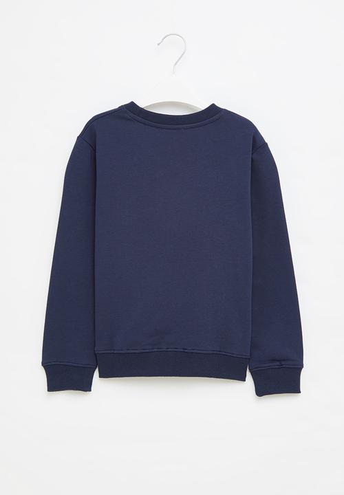 Pop Candy - Girls unicorn sweatshirt - navy