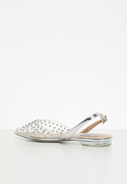Steve Madden - Josey-s slingback - silver & clear