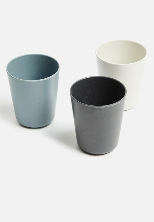 Excellent Houseware - Melamine mug set of 3 - green