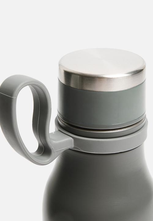 Excellent Houseware - Vacuum flask - charcoal
