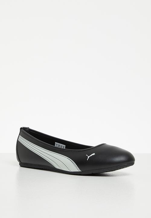 PUMA - Basic ballerina stitched - puma black-ivory glow