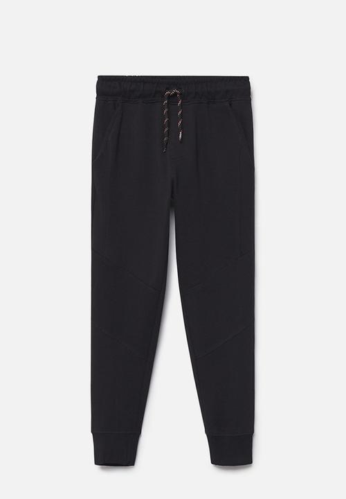 MANGO - Trousers mountain - black