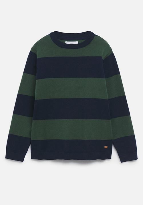 MANGO - Sweater wally - green