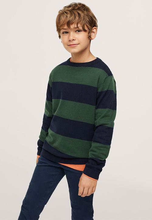 MANGO - Sweater wally - green