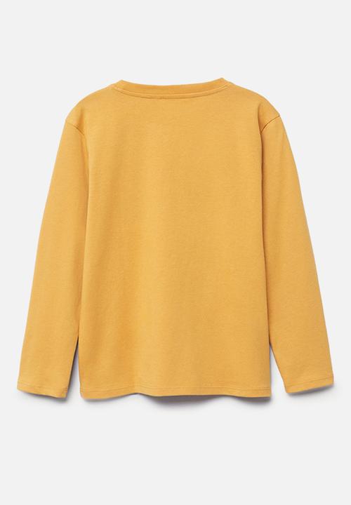 MANGO - T-shirt basicat 1 - medium yelllow