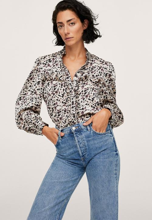 MANGO - Blouse pixie - light beige