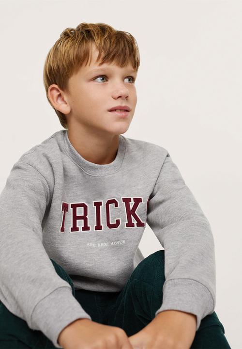 MANGO - Sweatshirt tricks - medium gray