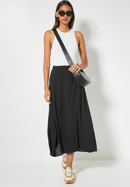 Superbalist - Easy wrap skirt - black
