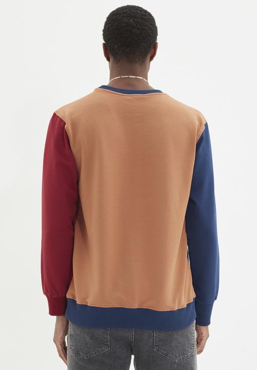 Trendyol - Colour block sweater - camel