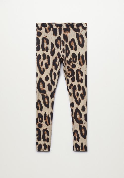 MANGO - Leggings albana - brown