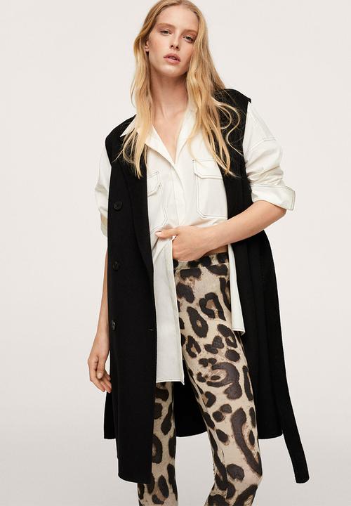 MANGO - Leggings albana - brown