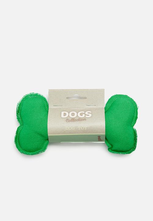 Pet Collection - Dog bone toy - green 