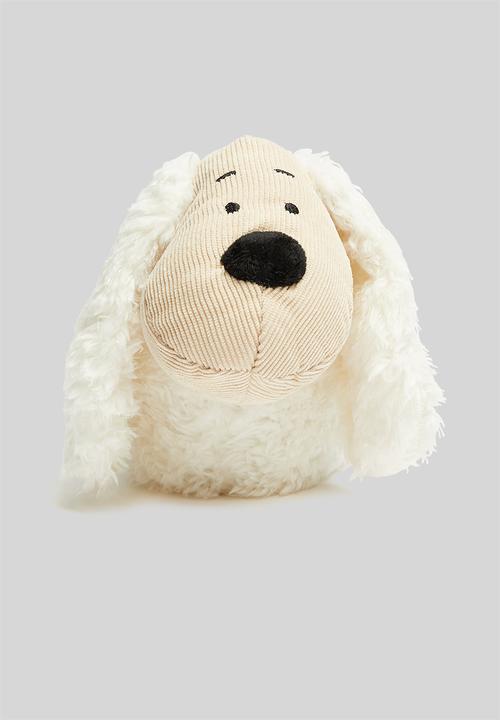 H&S - Doggy door stop - white