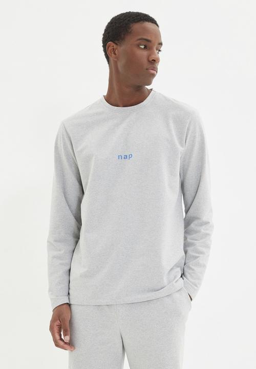 Trendyol - Long sleeve top & pants sleep set - grey
