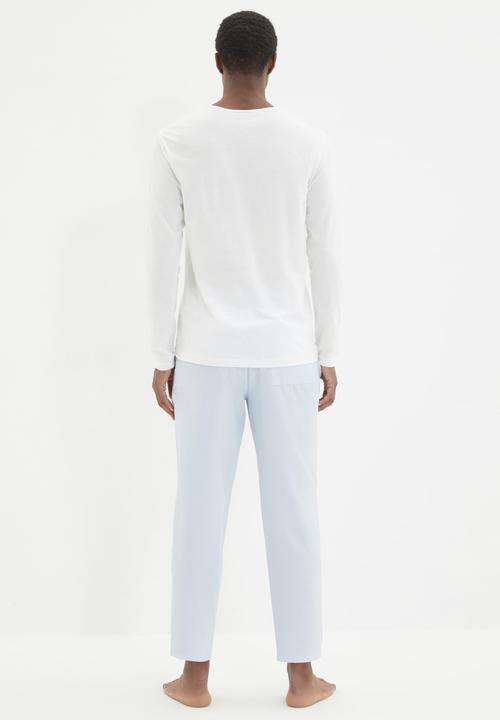 Trendyol - Good luck sleep set - white