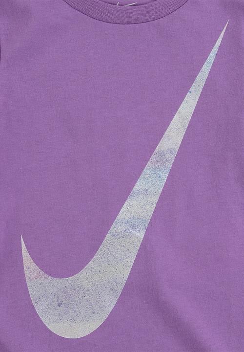 Nike - Nkg swoosh rise print - violet shock