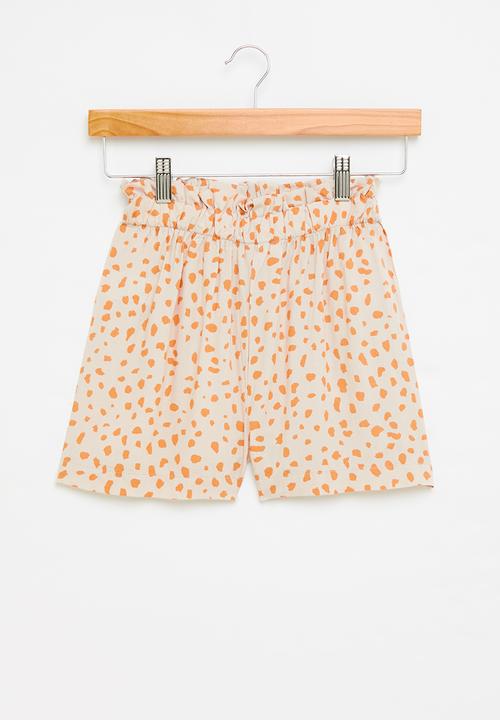 Superbalist - Tie detail short - brown spot