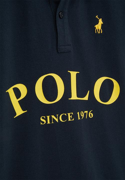 POLO - Boys justin printed ss golfer - navy