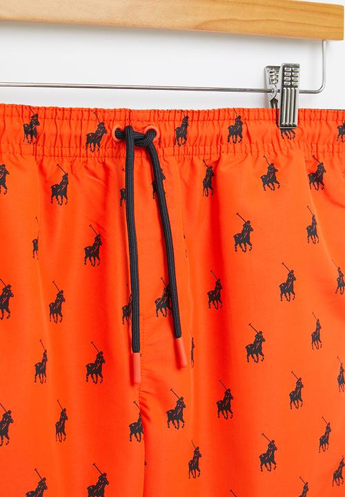 POLO - Boys bradley monogram short - orange