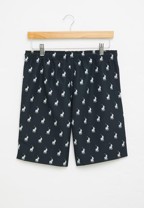 POLO - Boys bradley monogram short - navy