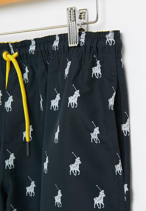 POLO - Boys bradley monogram short - navy