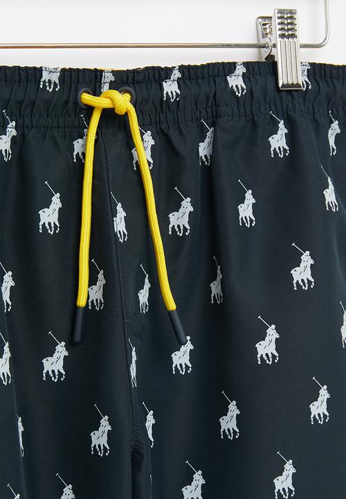 POLO - Boys bradley monogram short - navy