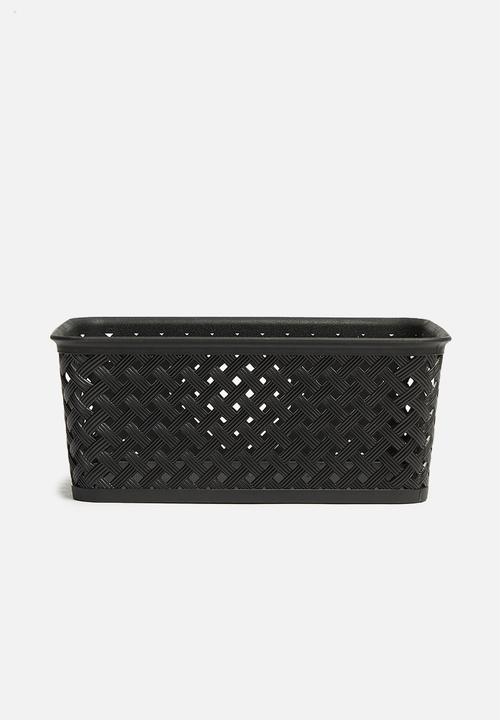 Storage Solutions - Storage basket- black