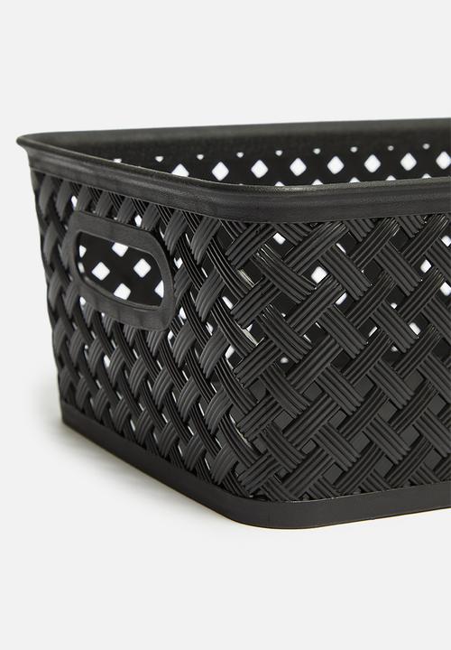 Storage Solutions - Storage basket- black