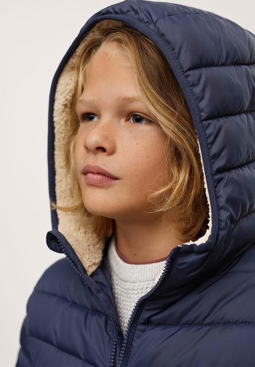 MANGO - Anorak amerbo - navy