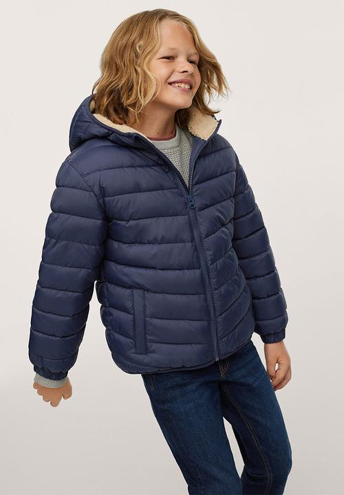 MANGO - Anorak amerbo - navy