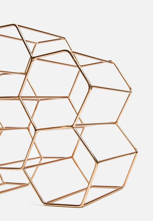 Sixth Floor - Jina wine rack - copper