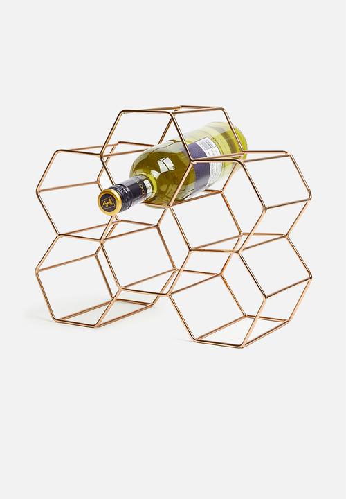 Sixth Floor - Jina wine rack - copper