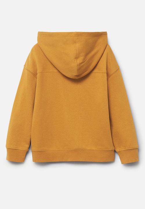 MANGO - Sweatshirt francia 8 - medium yellow