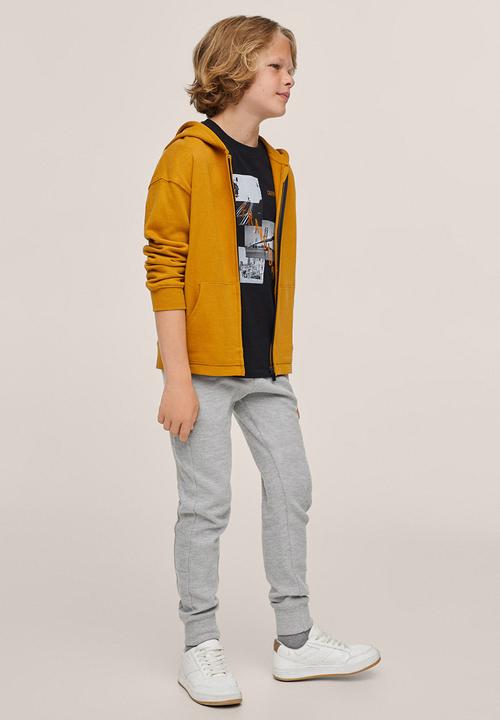 MANGO - Sweatshirt francia 8 - medium yellow
