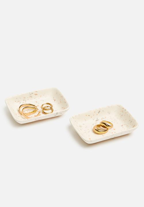 Terrazzo Home - Tinket sets - natural