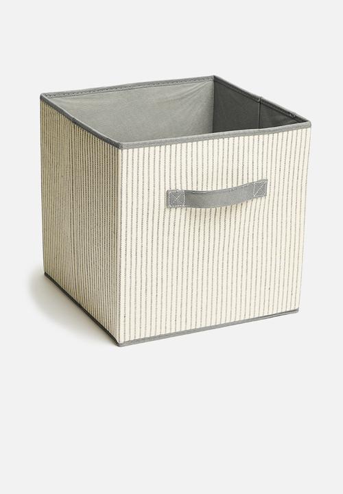 Storage Solutions - Storage box - white & grey