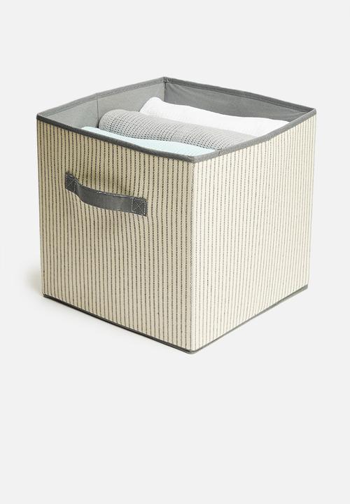 Storage Solutions - Storage box - white & grey