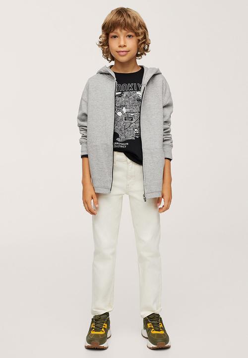 MANGO - Sweatshirt francia 8 - medium gray