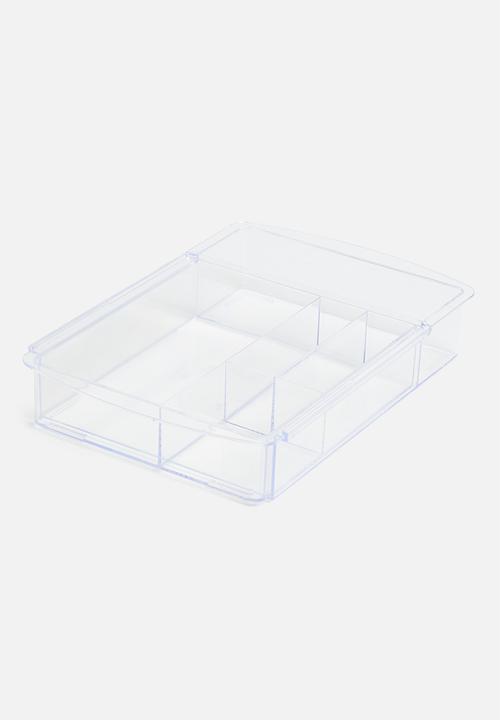 Storage Solutions - Make up organiser extendable - transparent